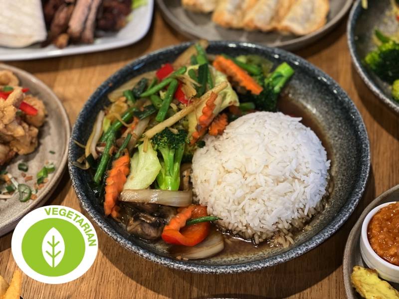 Stir-fried Ginger Vegetarian