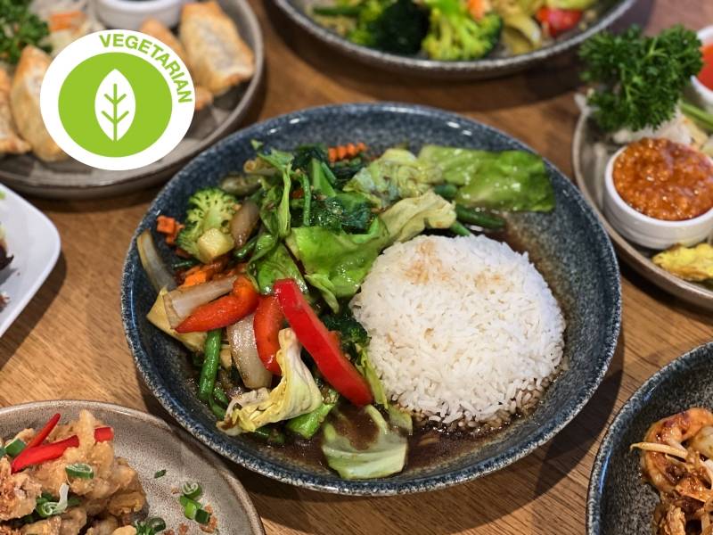 Stir-fry Chilli &amp; Basil Vegetarian