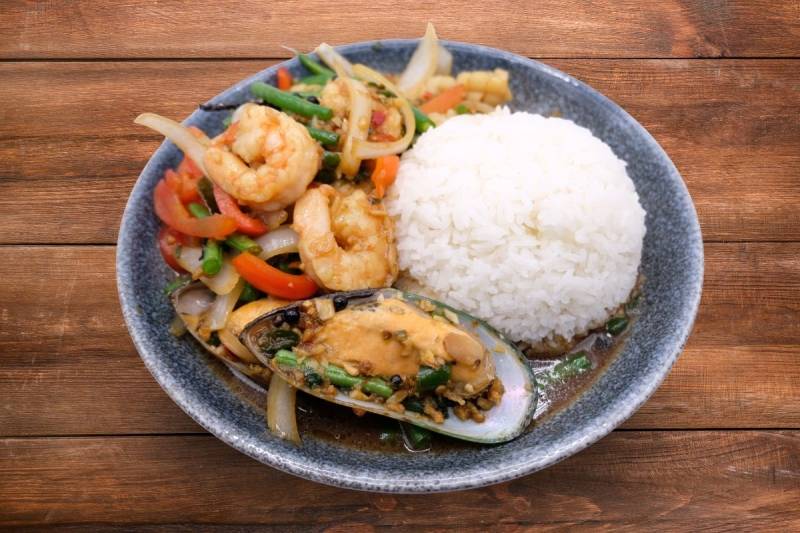 Mixed Seafood Chilli (SPICY)