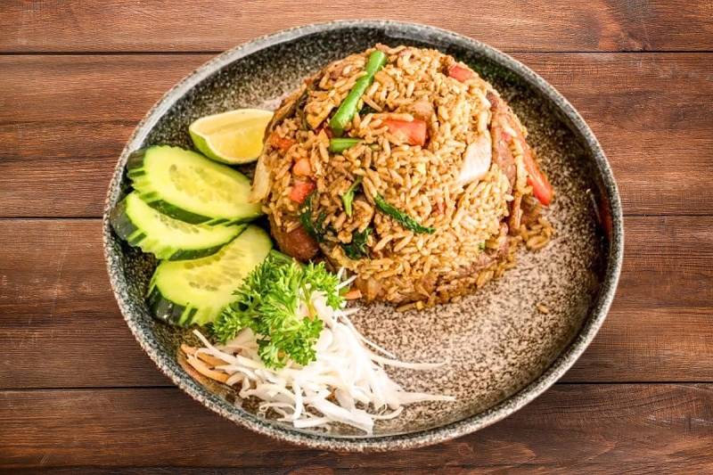 Fried Rice Kee mao (SPICY)